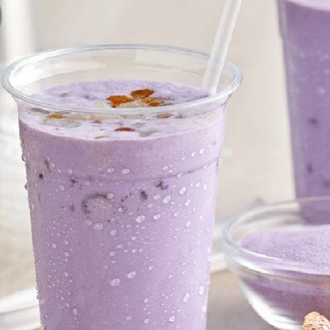 Ice Taro Latte