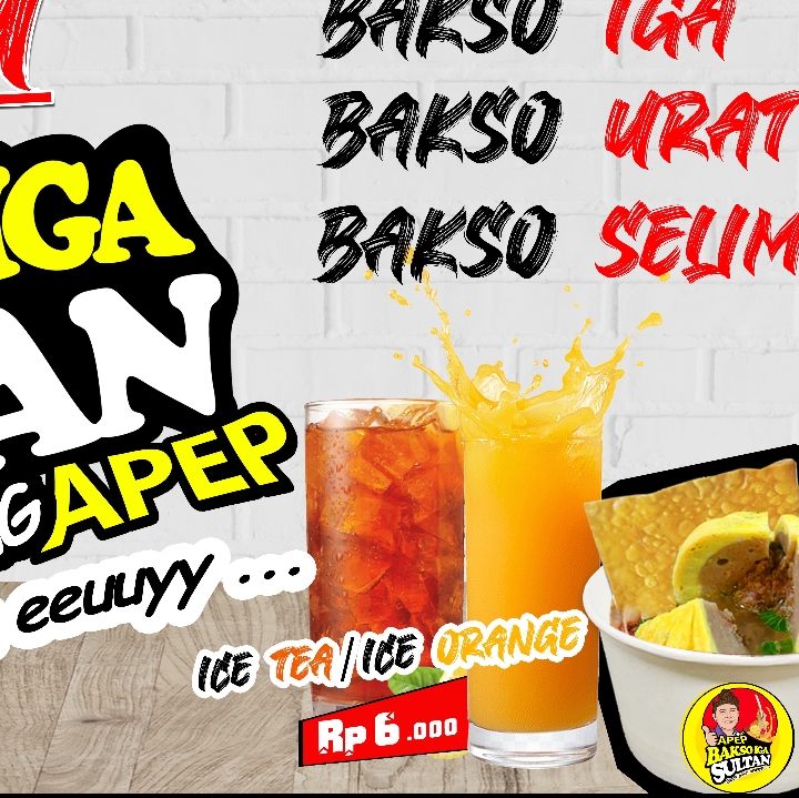 Ice Tea Atau Orange Syrup