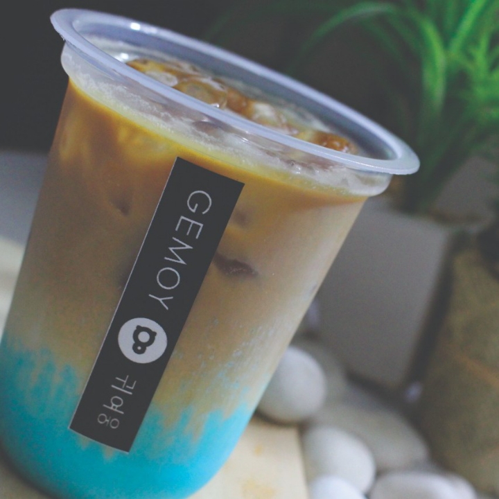 Iced Blue Coffee