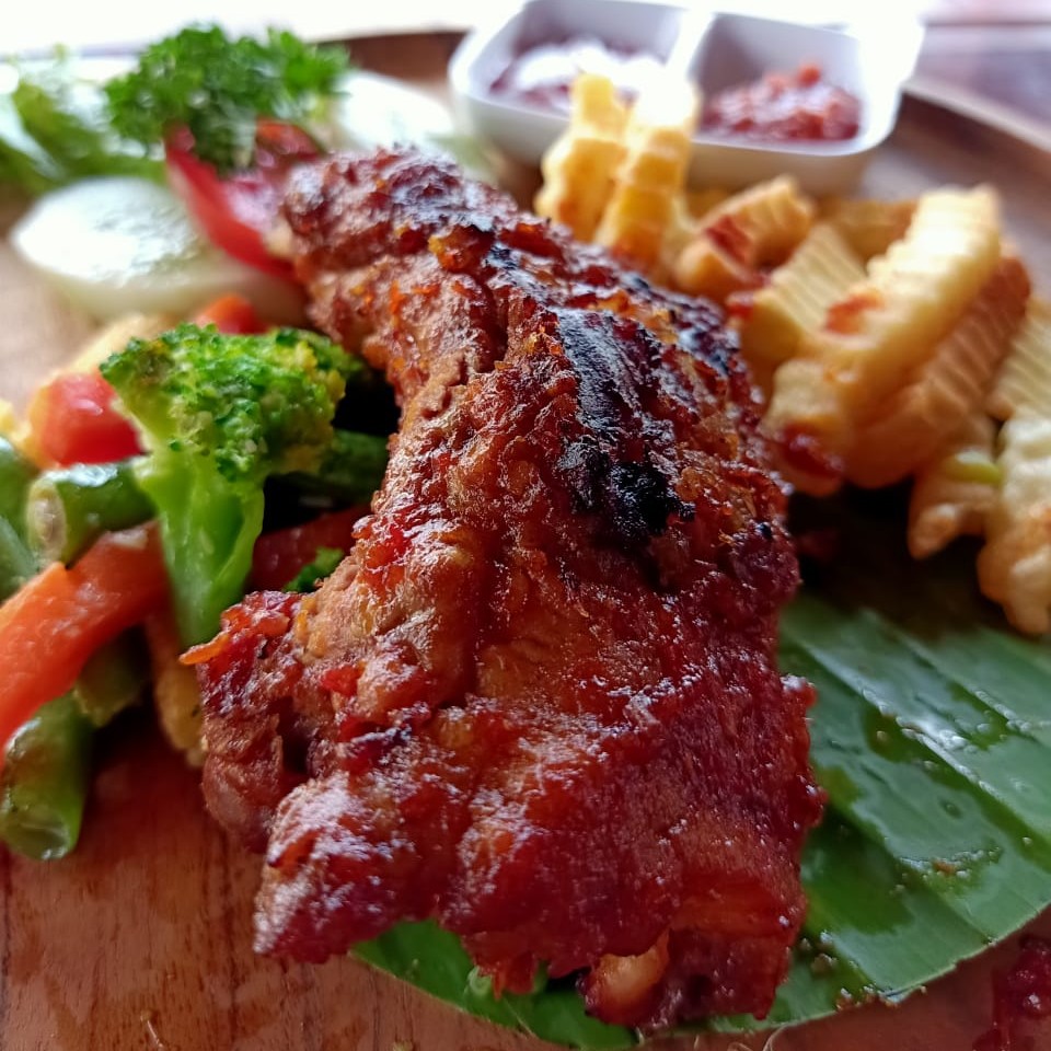 Iga Bakar Medium Nasi