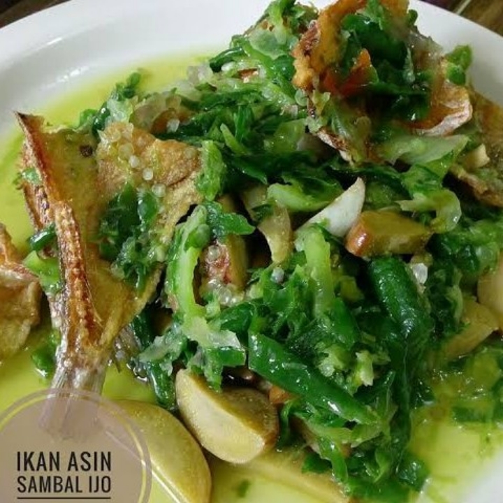 Ikan Asin Lado Hijau