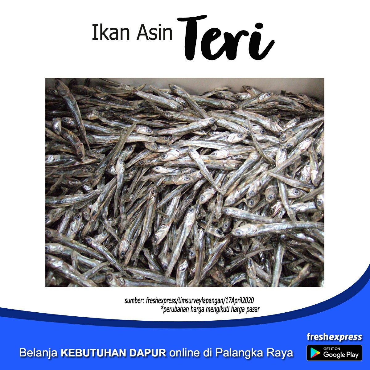 Ikan Asin Teri 1kg