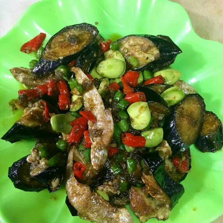 Ikan Asin Terong Petai Cabe Hijau