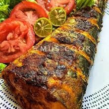 Ikan Bakar TENGGIRI Bumbu Habang