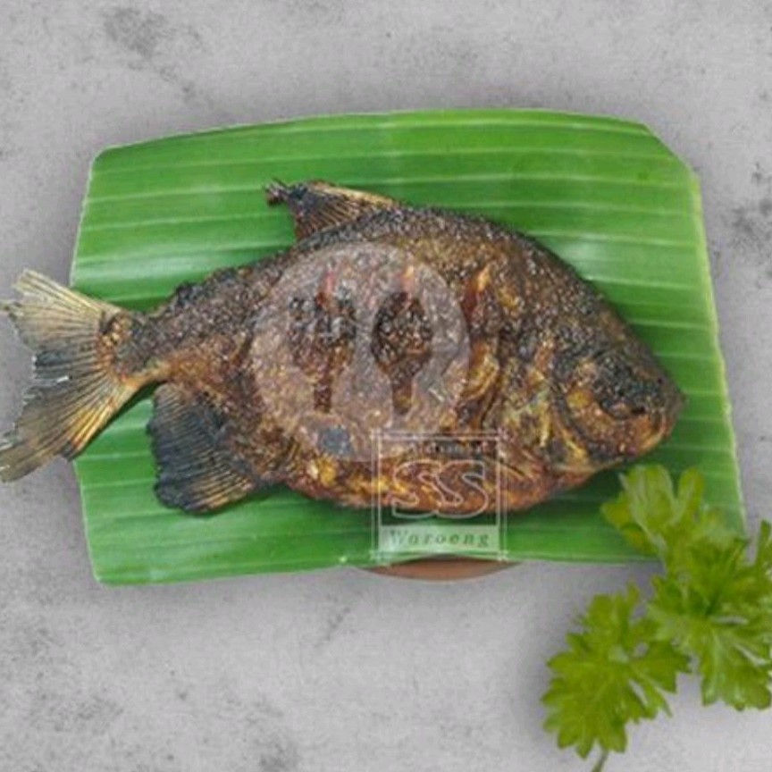 Ikan Bawal Bakar