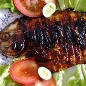 Ikan Bawal Bakar