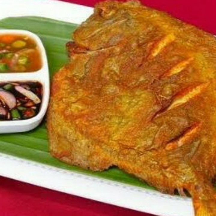 Ikan Bawal Goreng