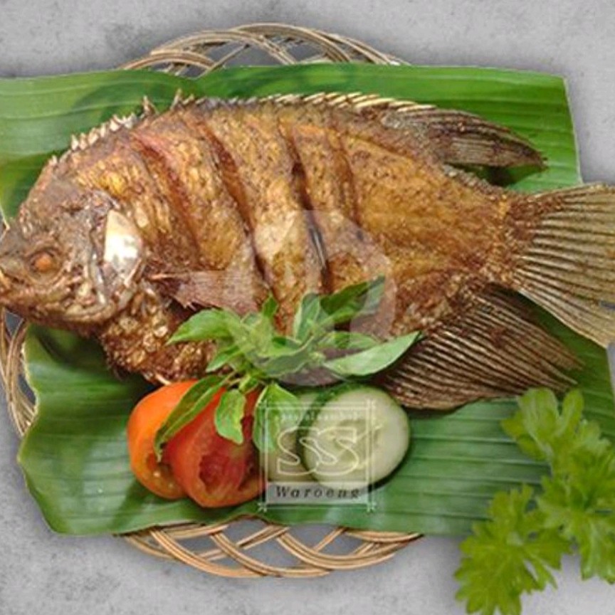 Ikan Gurameh Bakar