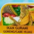 Ikan Gurami Goreng Cabe Hijau