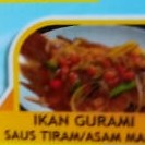 Ikan Gurami Saus Tiram Asam Manis