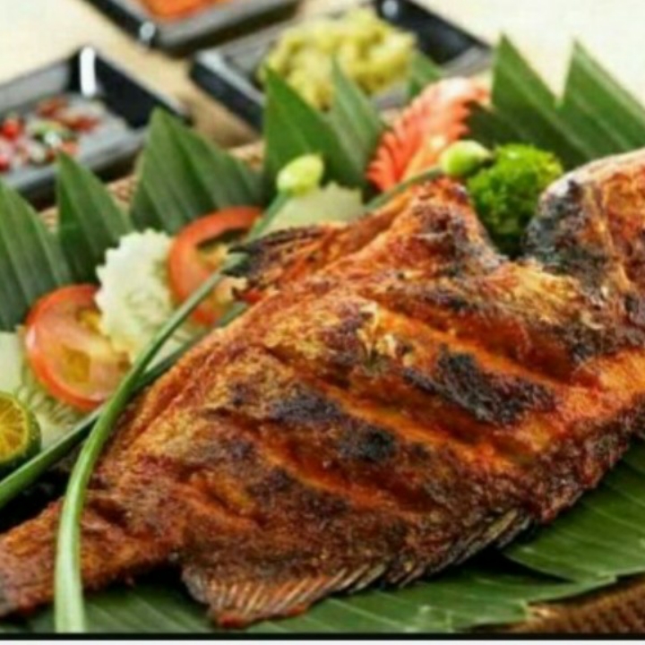 Ikan Kakap Bakar Goreng