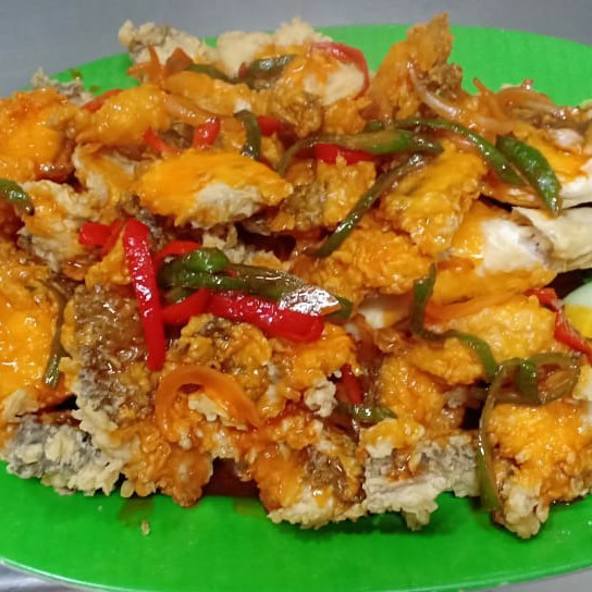 Ikan Kakap Fillet Saus Besar