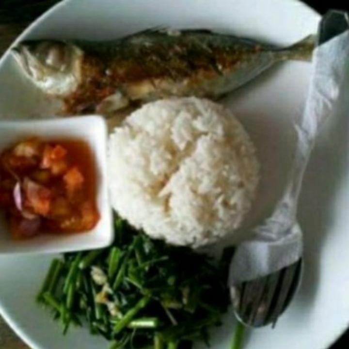 Ikan Katombo Bakar