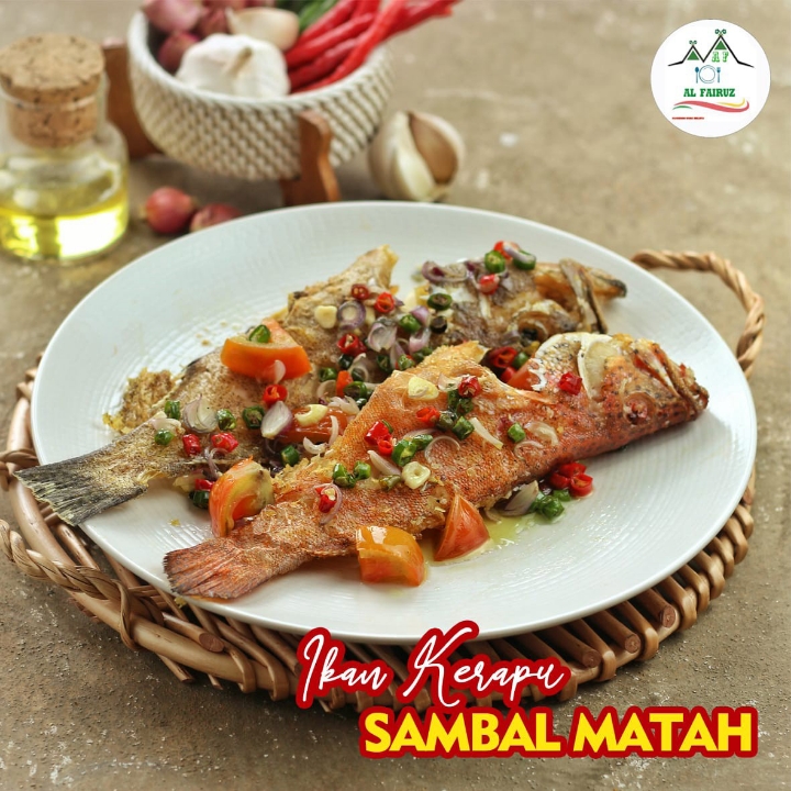 Ikan Kerapu Sambal Matah