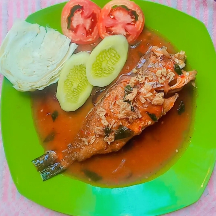 Ikan Kerapu Saos Padang