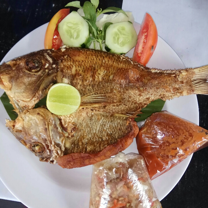 Ikan Snapper Goreng atau Bakar