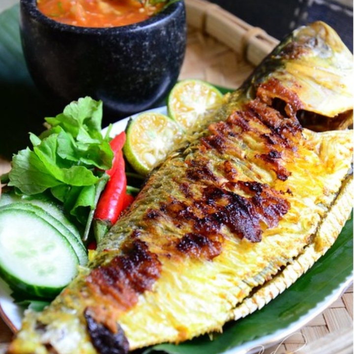 Ikan Terubuk Bakar