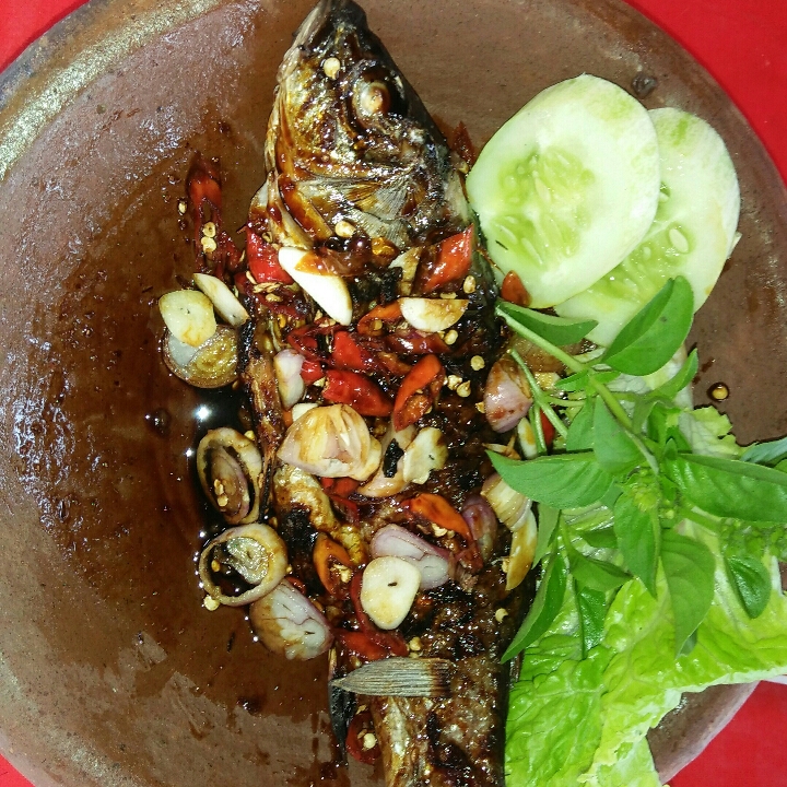 Paket ikan mas Bakar 