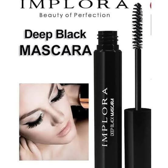 Implora Deep Black Mascara Black BPOM  Maskara Implora - DEEP BLACK