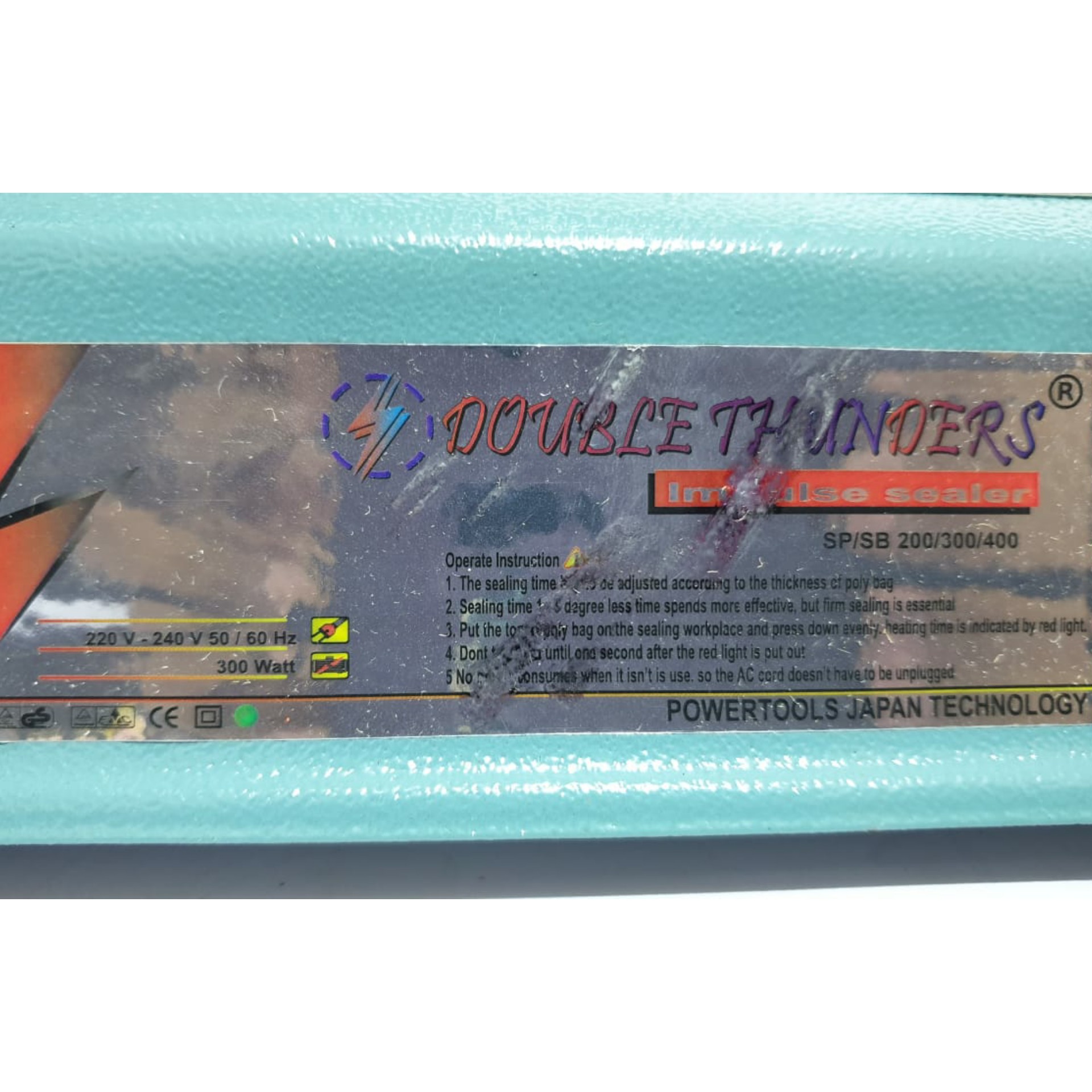 Impulse Sealer 30cm Double Thunders 4