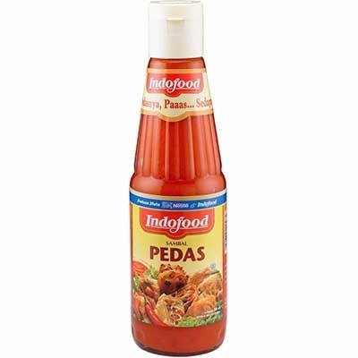 Indofood Sambal Pedas Botol Beling 335ml