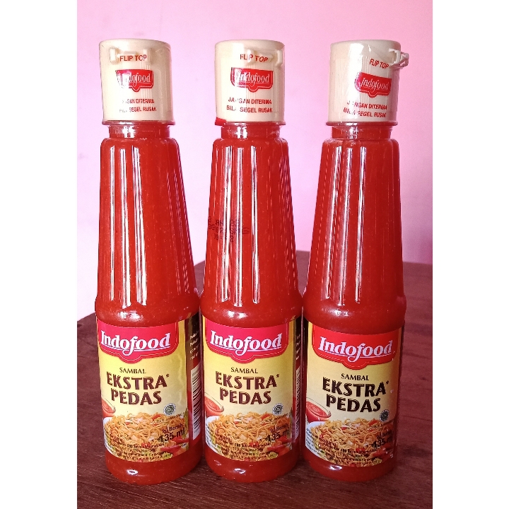 Saus Indofood Sambal Extrak Pedas 135ml