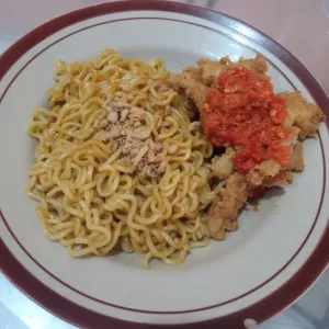 Indomie Ayam Fillet Sambal Geprek