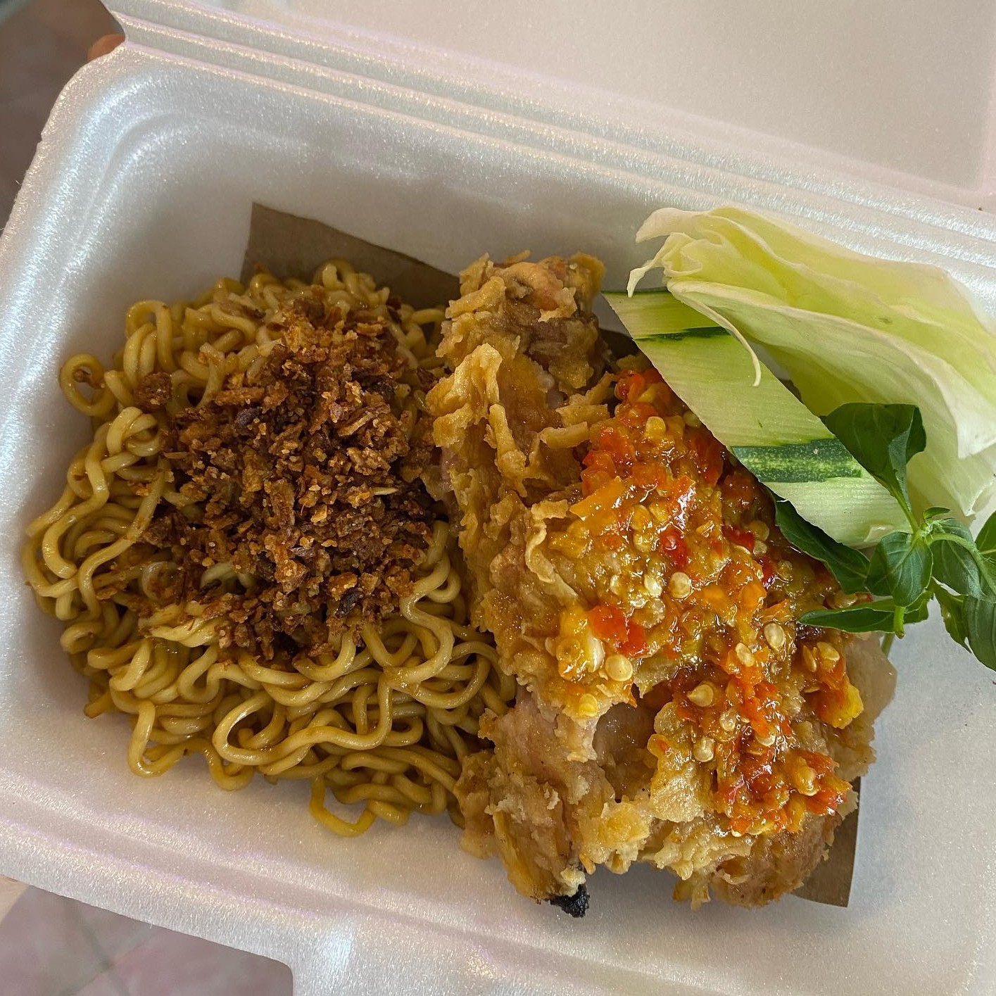 Indomie Ayam Geprek