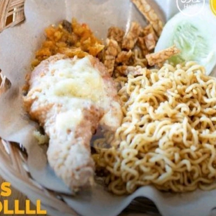 Indomie Ayam Geprek Mozarella