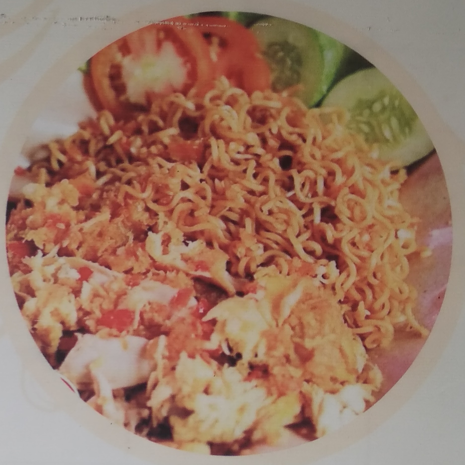 Indomie Ayam Geprek Keju