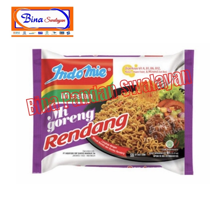 Indomie Gor Rendang Medan