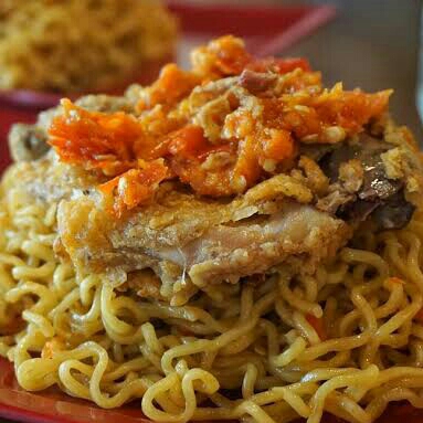 Indomie Goreng Ayam Geprek