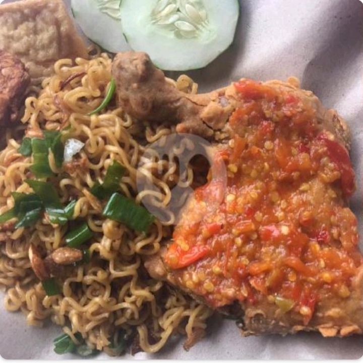 Indomie Goreng Ayam Geprek Krispy