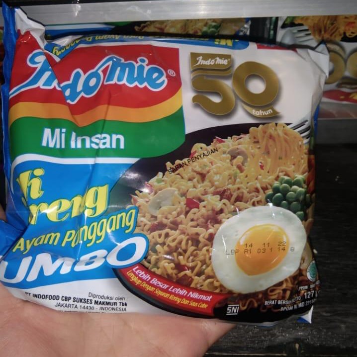 Indomie Jumbo Goreng Ayam Panggang