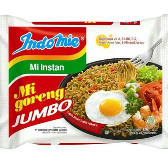 Indomie Goreng Jumbo 129g