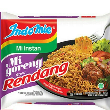 Indomie Goreng Rendang 91g