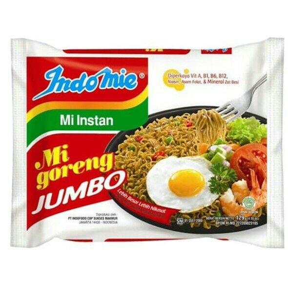 Indomie Goreng Jumbo 129g