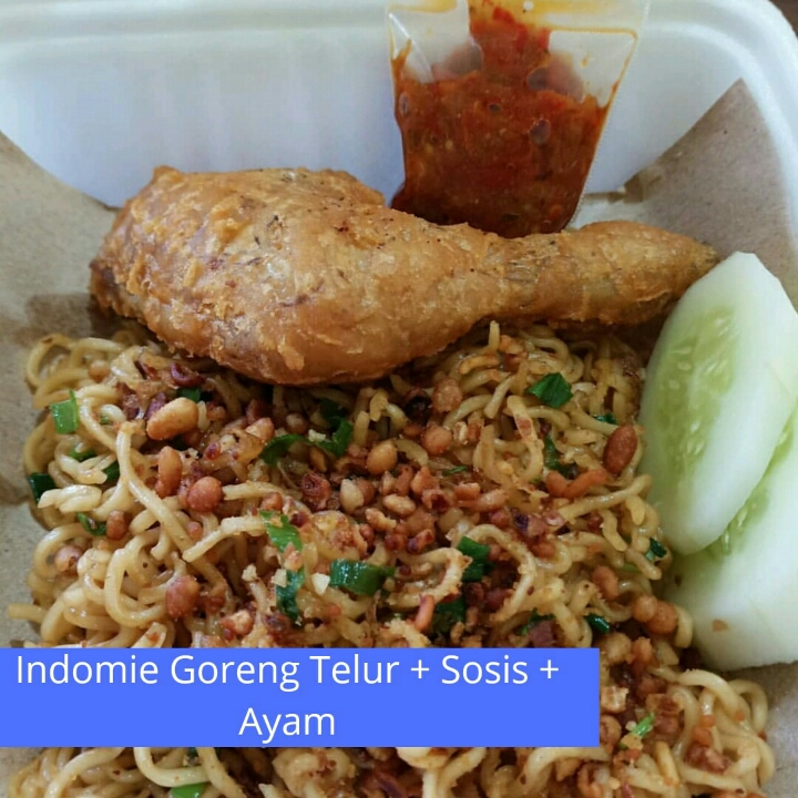 Indomie Goreng Telur Sosis Ayam