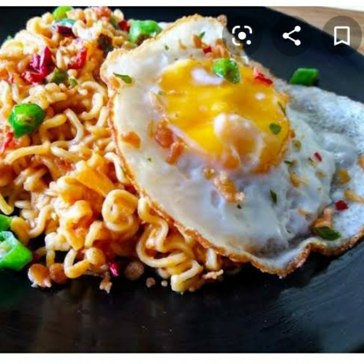 Indomie Goreng Toping Telor