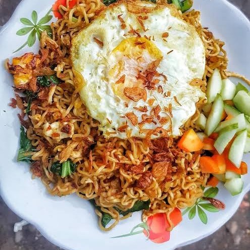 Indomie Goreng dan kuah