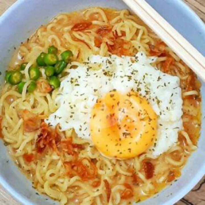 Indomie Kuah  Telur Ceplok Rebustelur Orak-arik