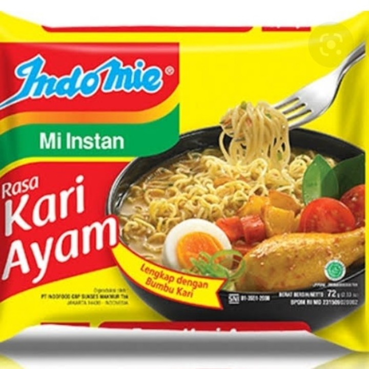 Indomie Kuah Kari Ayam 1 Pcs