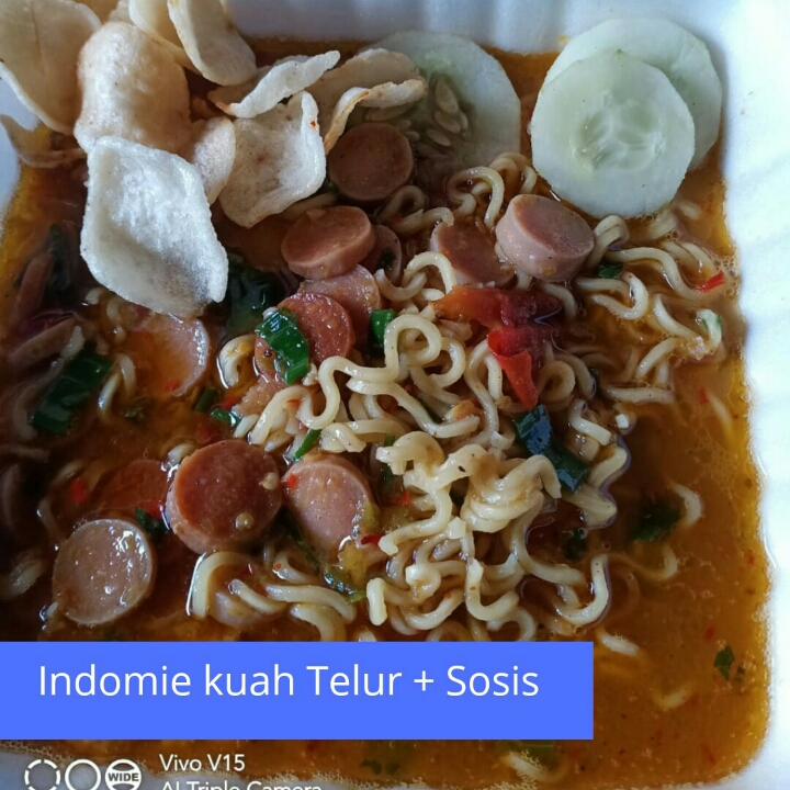 Indomie Kuah Telur Sosis