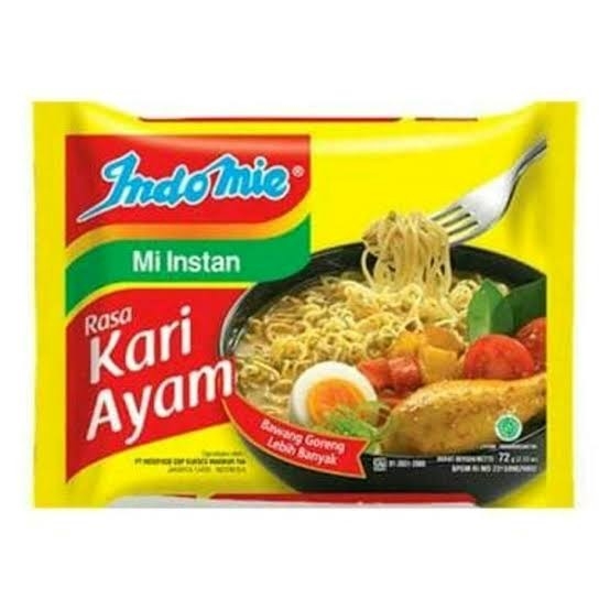 Indomie Rasa Kari Ayam 4 Pcs