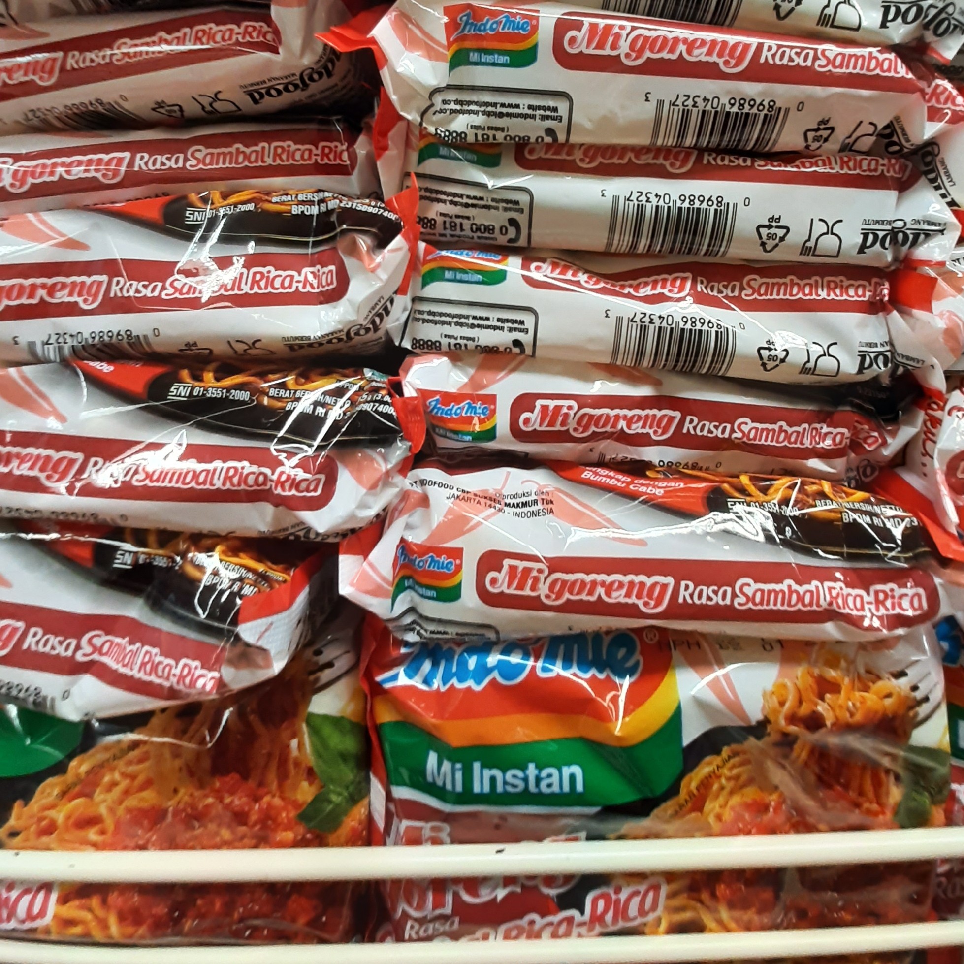 Indomie Rasa Sambal Rica Rica