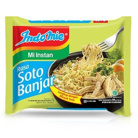 Indomie Rasa Soto Banjar 4 Pcs