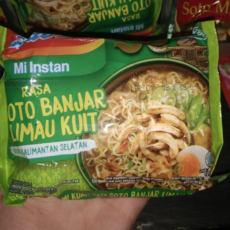 Indomie Kuah Rasa Soto Banjar Limau Kuit