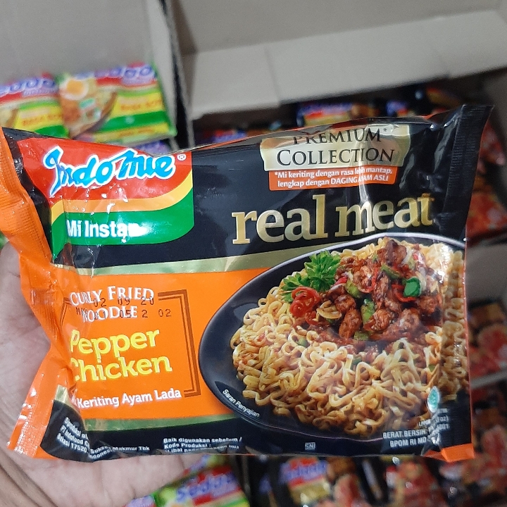 Indomie Real Meat Rasa Pepper Chiken