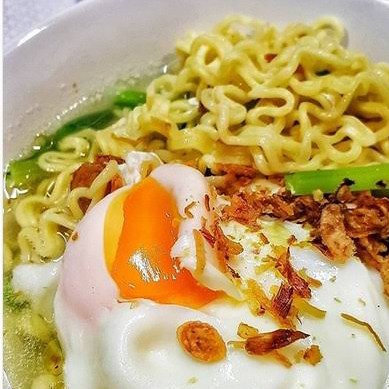 Indomie Rebus Pake telur Dan Bakso