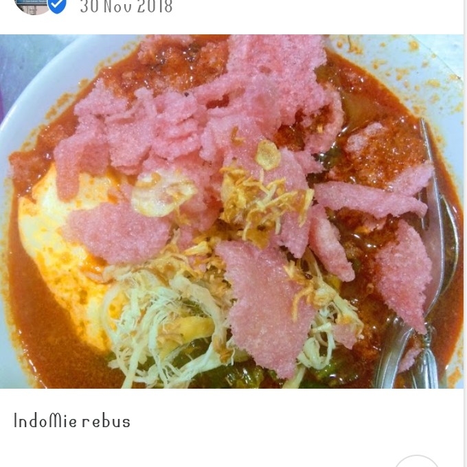 Indomie Rebus Pedas 